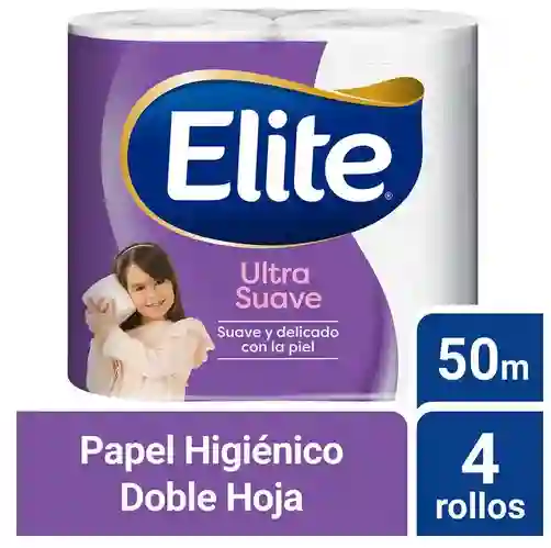 Elite Papel Higiénico Ultra Doble Hoja 50 M