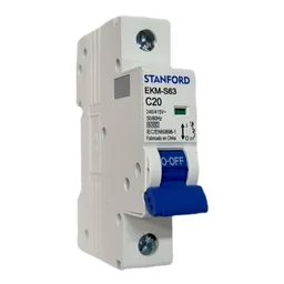 Interruptor Automatico 6ka 1x20 Amp Stanford