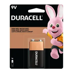 Pila 9v Duracell X Unidad