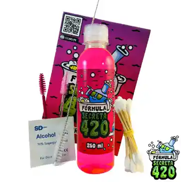 Kit De Limpieza – Kit De Cepillos + Formula Secreta 420