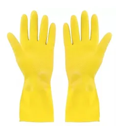 Guante Domestico Amarillo Talla M (par)