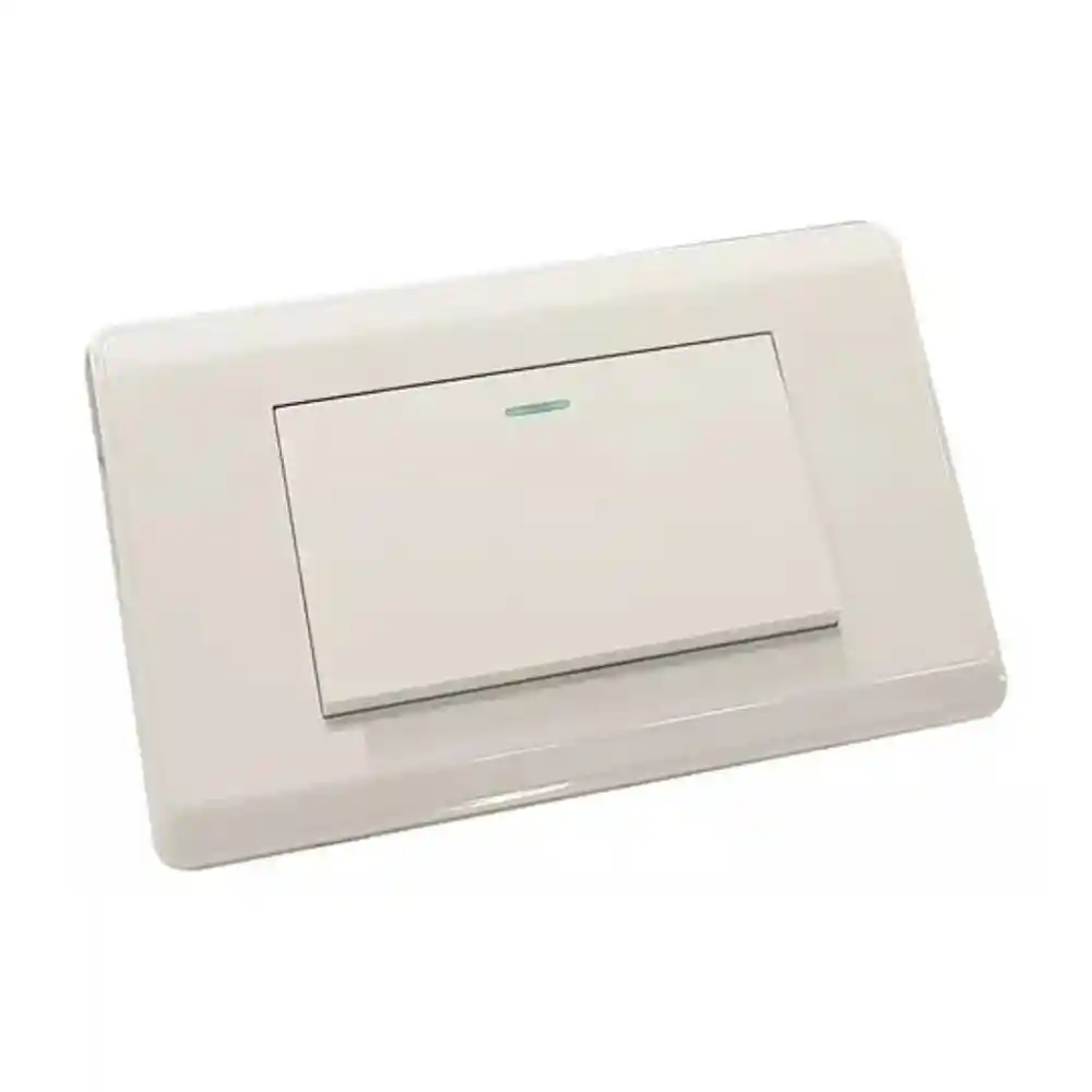 Interruptor Simple Grande 16a 250v Blanco V-sw-0512 Vellmax