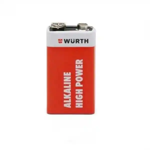 Pila 9v Wurth X Unidad