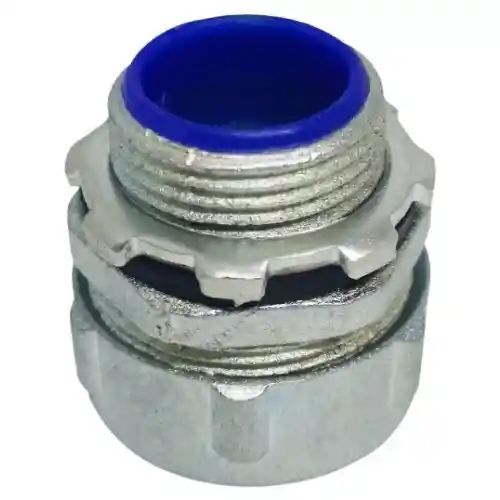 Conector Recto 25mm Para Flexible Metalico