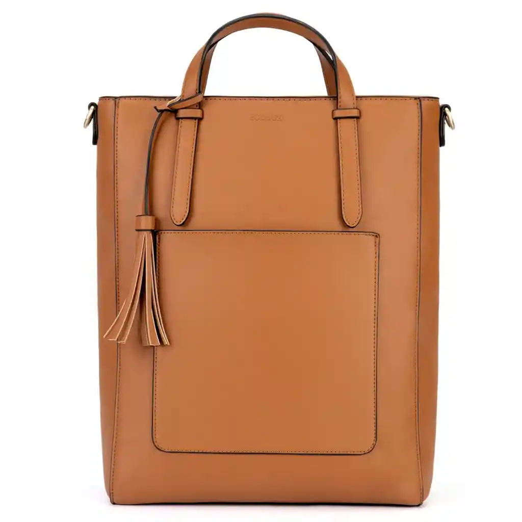 Ecosusi Mochila Style Tote De Mano Camel