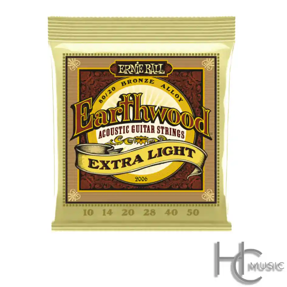 Set Cuerdas Guitarra Acustica Ernie Ball Earthwood 2006 10-50