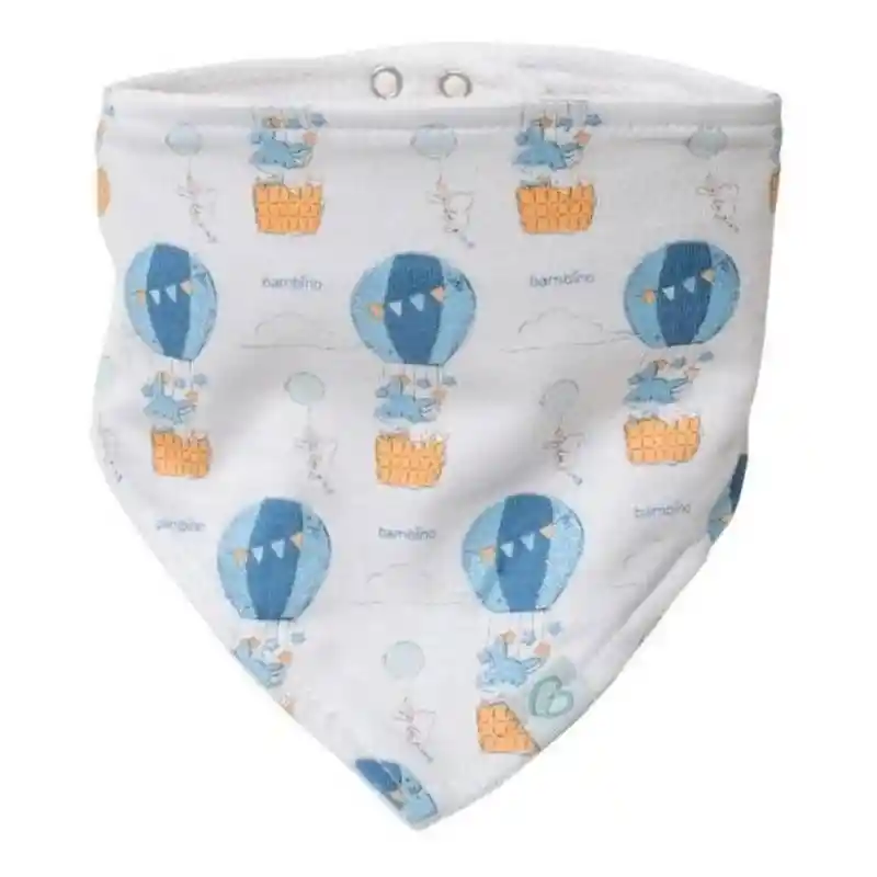 Bipack Babero Bandana Niño Conejito Bambino