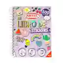 Libro De Stickers. 500 Stickers Normales, Glitter, Holograficos Y Más