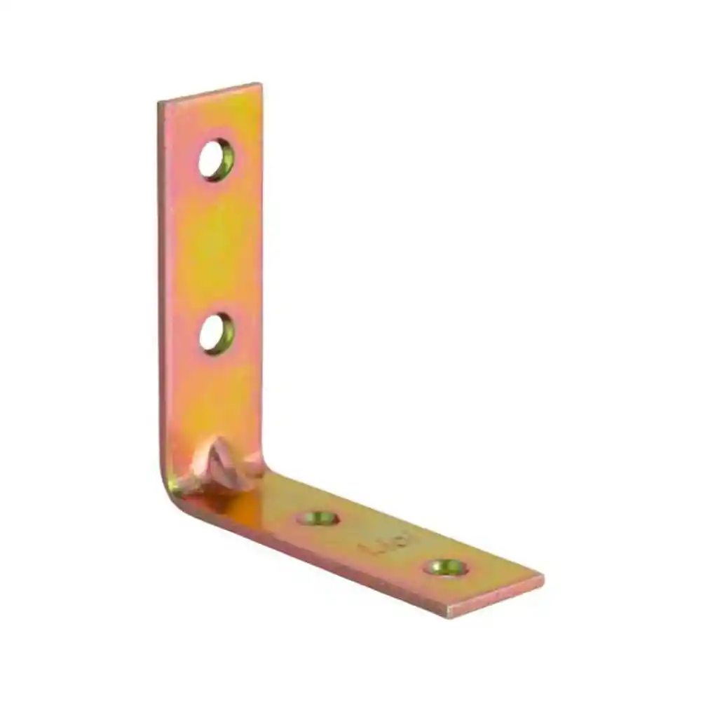 Escuadra Silla 2 Zincado Amarilllo 1 Unidad (50x50)