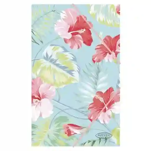 Carpeta C/elastico Floral