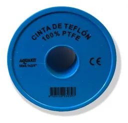 Cinta De Teflón Agua 3/4 X 50 Metros