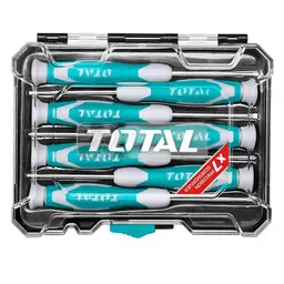 Set Destornilladores 7 Piezas Industrial Total Tht250726