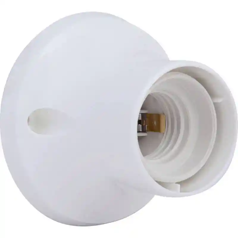 Portalampara Con Base Blanco M2150