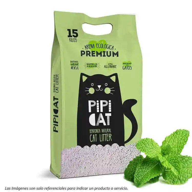 Pipicat Arena Sanitaria Aroma Menta 15 Kg