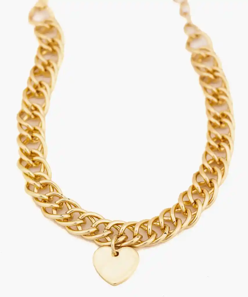 Pulsera Detalle Charm Dorado