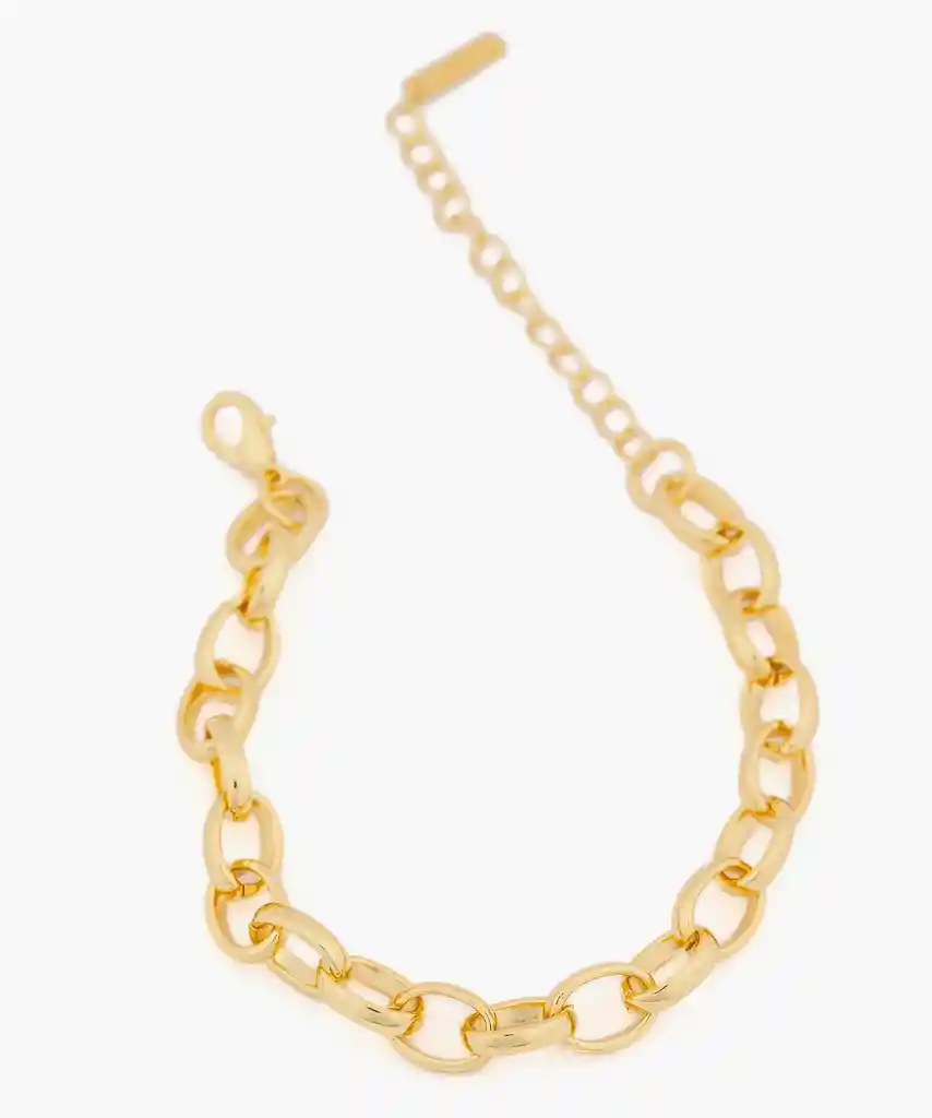 Pulsera Cadena Chunky Dorado