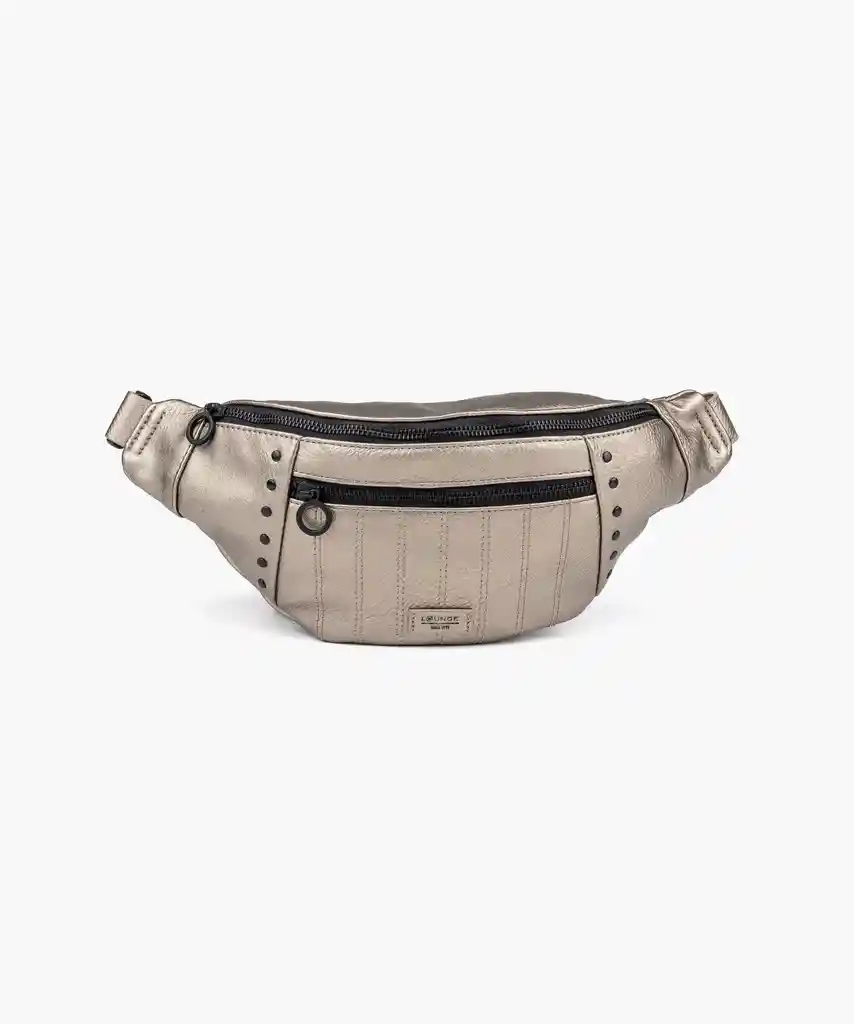 Banano Charol Tachas Plateado