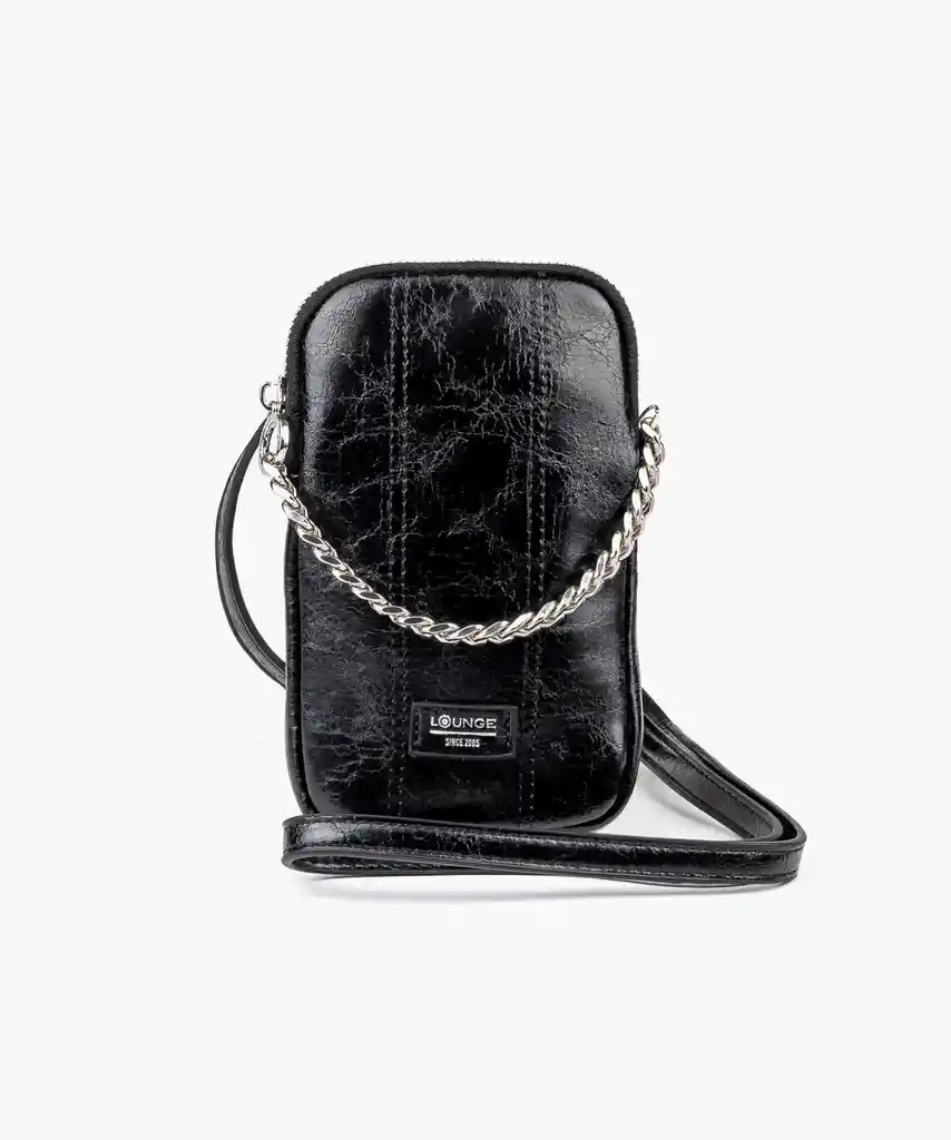 Mini Cartera Cadena Negro