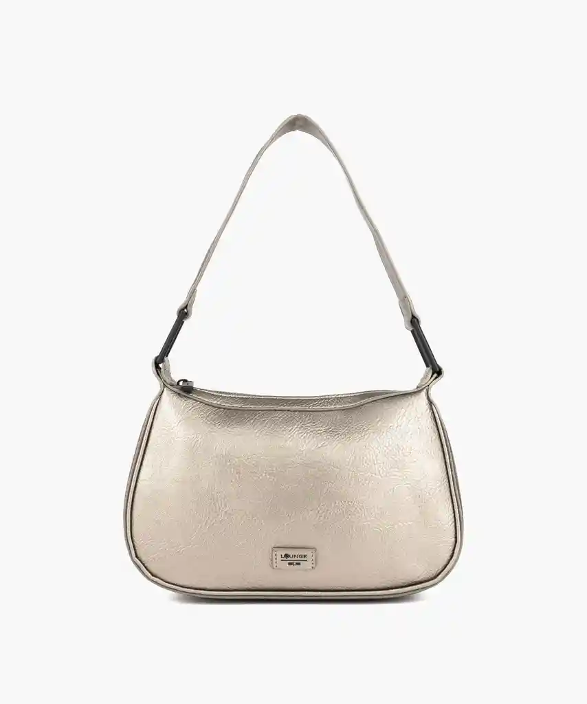 Cartera De Hombro Plateado