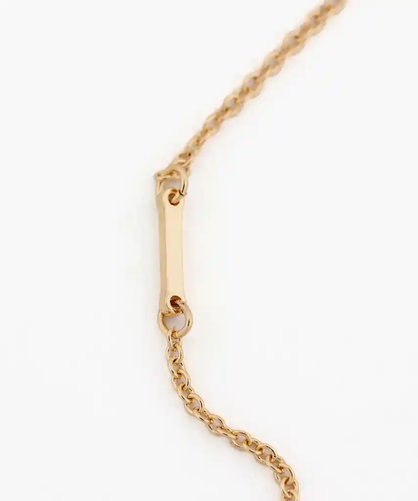 Collar Letra I Dorado