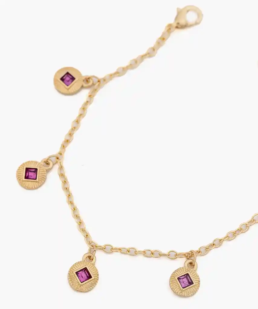 Pulsera Relounge Rombos Dorado