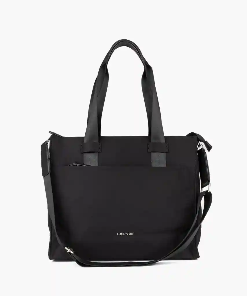 Cartera Nylon + Strap 15" Negro