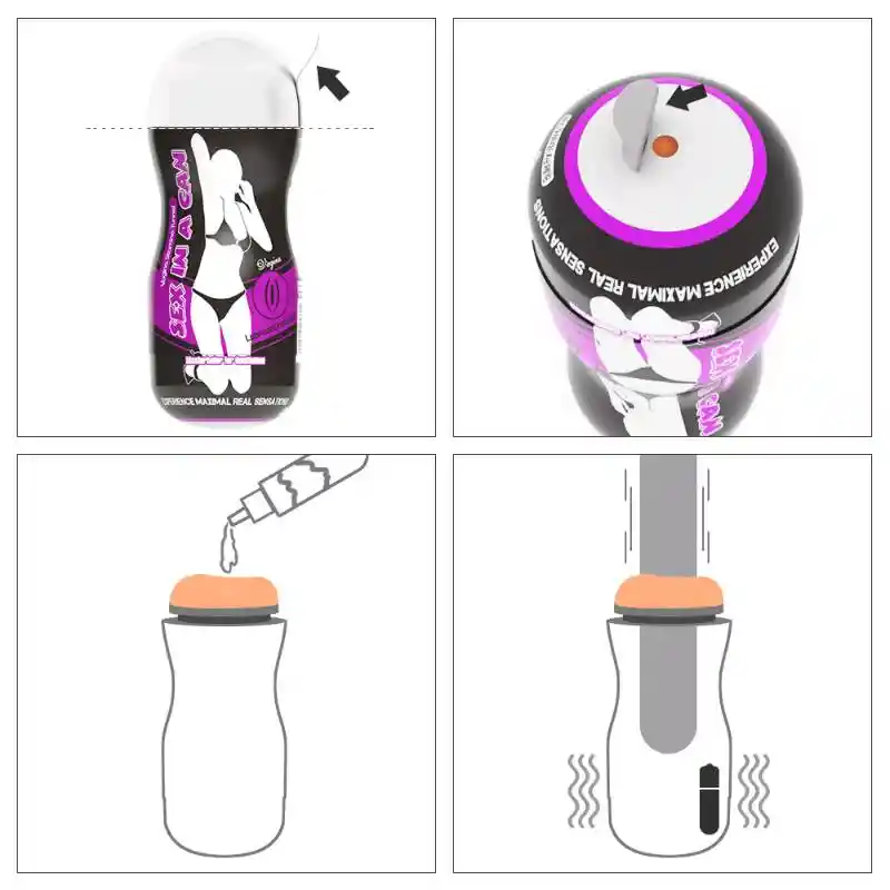 Vagina Masturbadora Con Vibración Y Lubricante Lovetoy