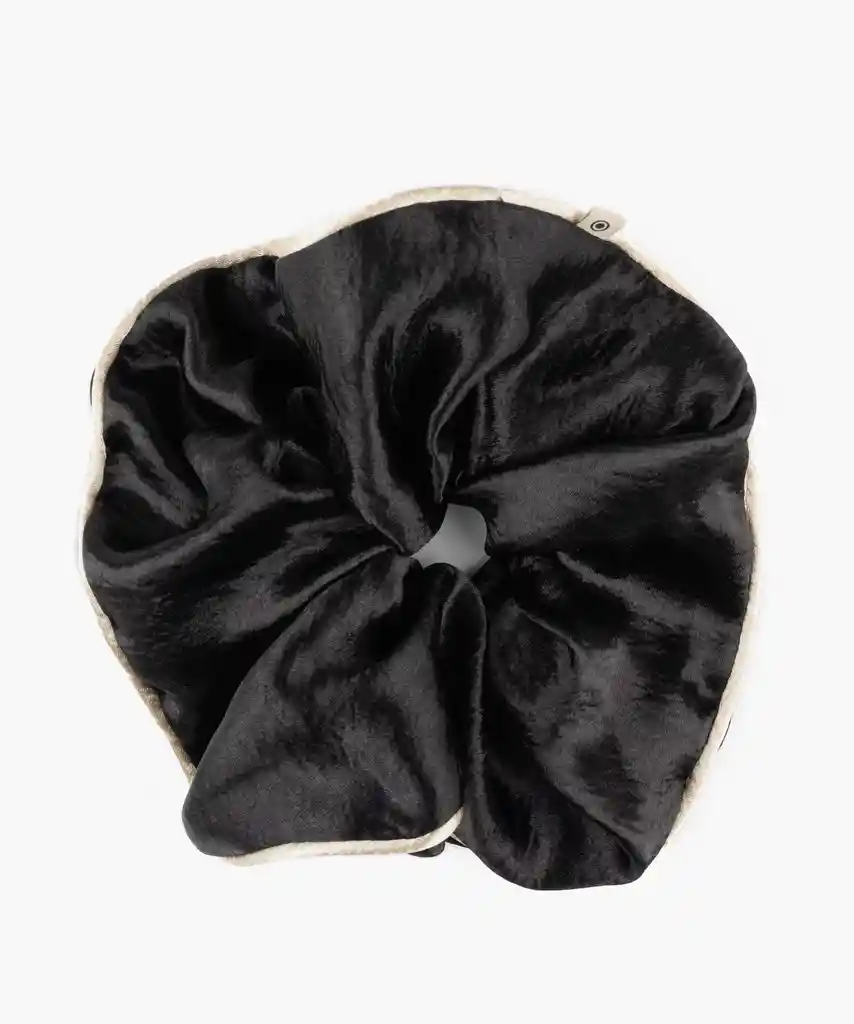 Collet Satinado Con Borde Negro