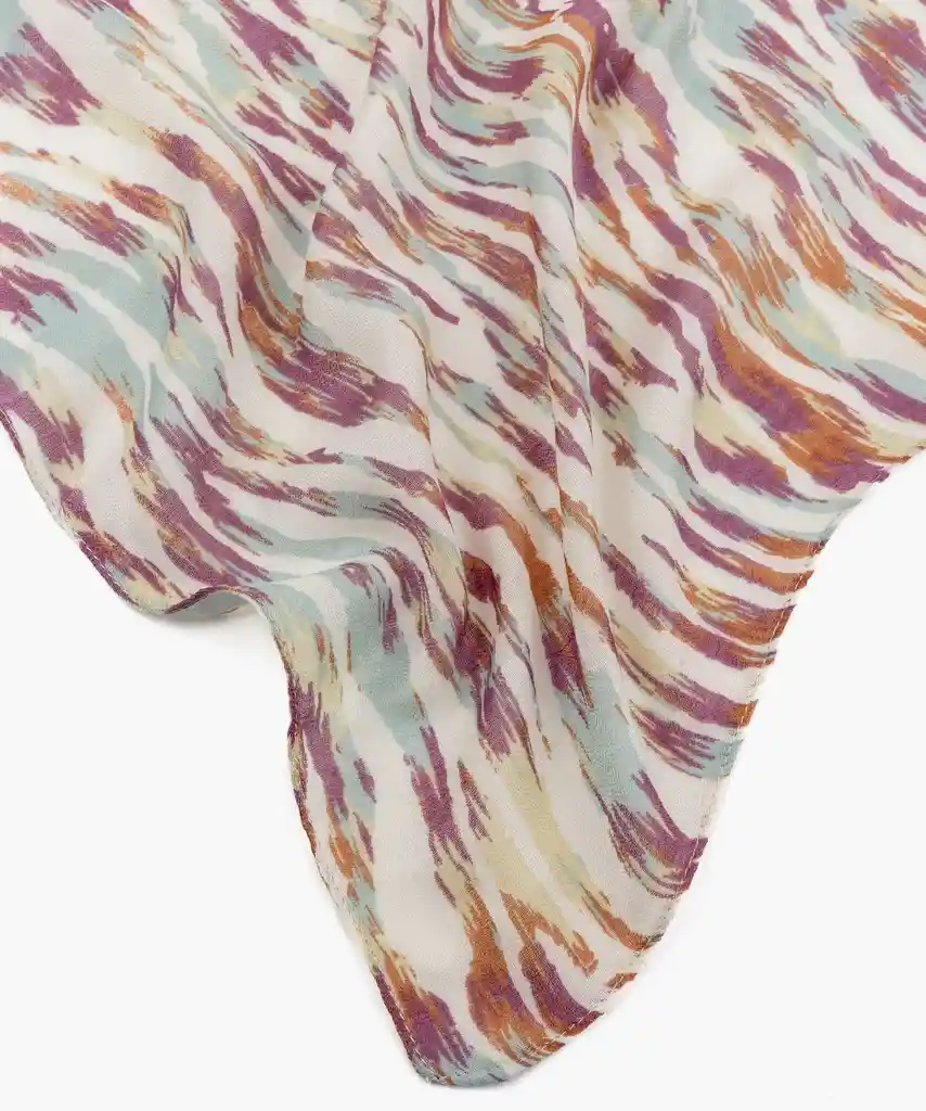 Pañuelo Zebra Colores Blanco