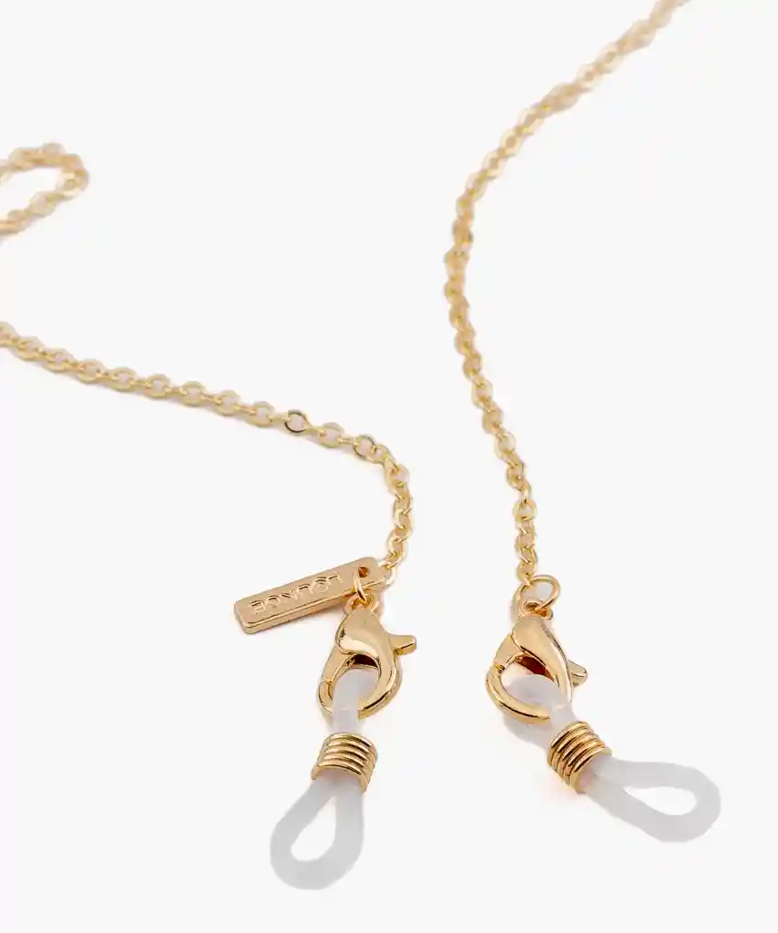 Strap Sujetador Lentes Paradiso Cadena Detalle Colores Dorado