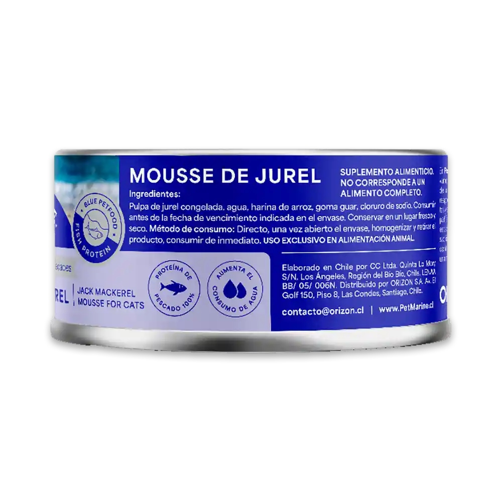 Pet Marine Mousse De Jurel Del Pacífico