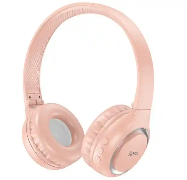 Audífono Hoco W41 Comfortable Stereo - Rosado.