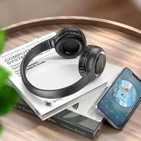 Audífono Hoco W41 Comfortable Stereo - Negro.