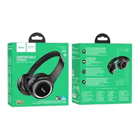 Audífono Hoco W41 Comfortable Stereo - Negro.