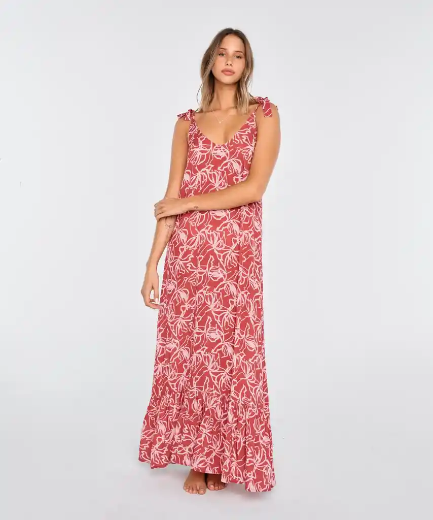 Vestido Beach People Vuelos Xl Flower Dance