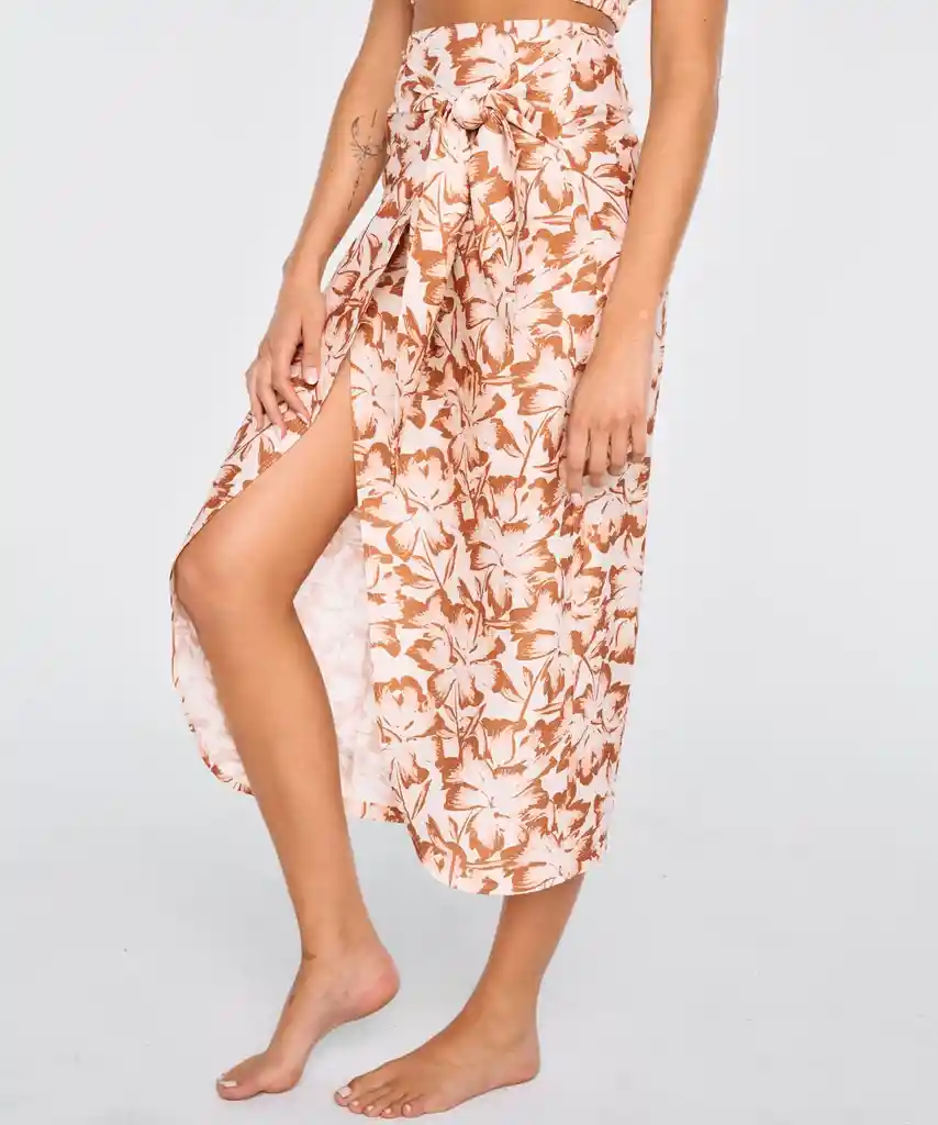 Falda Beach People Larga Nudo 36 Magnolia Dream