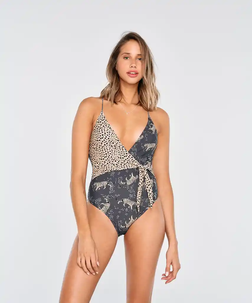 Traje De Baño Paradiso Mix Cruzado Xl Crazy Tigers