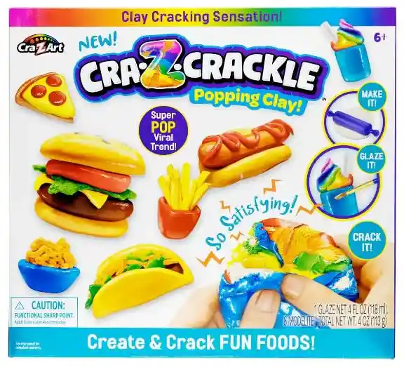 Cra-z-art Popping Create Crack Fun Foods!