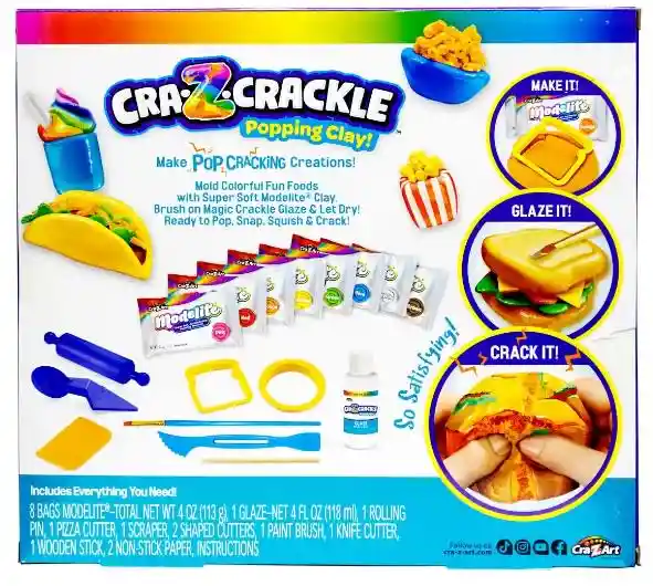 Cra-z-art Popping Create Crack Fun Foods!