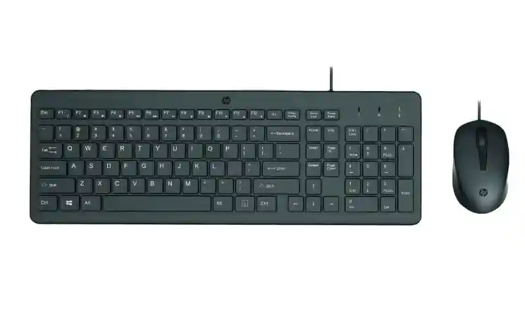 Hp Teclado+mouse Con Cable 150 Wired