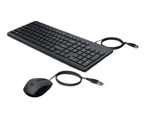 Hp Teclado+mouse Con Cable 150 Wired