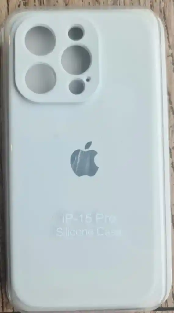 Carcasa Blanca Para Iphone 15 Pro