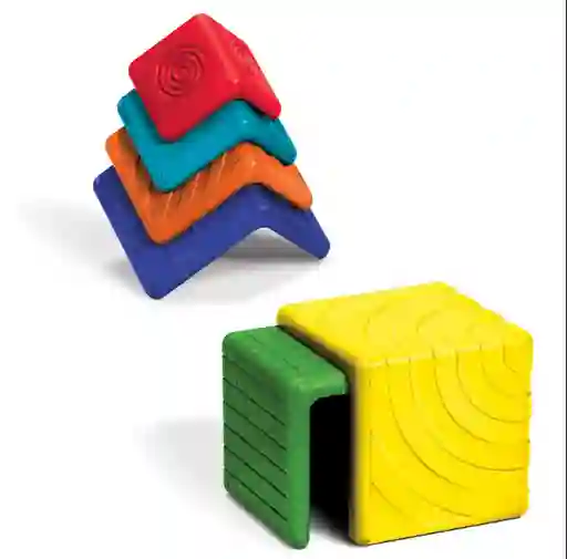 Juego De Puzzle De Cubos Apilable