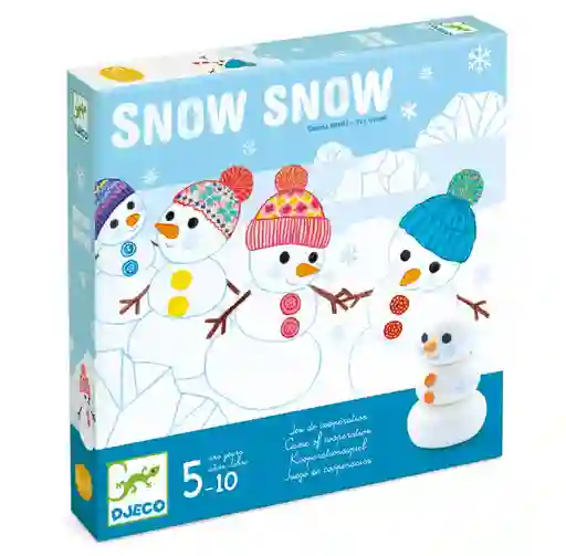 Juego De Mesa Cooperativo Snow Snow Para Niños