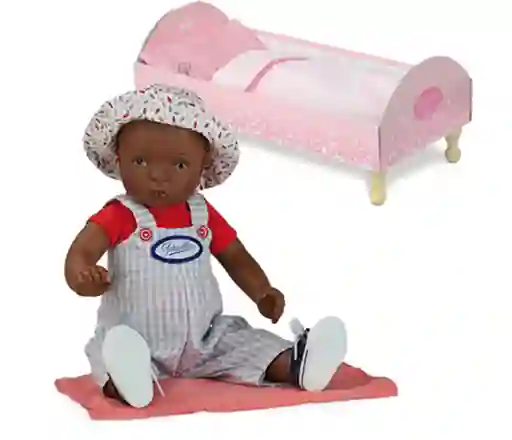 Muñeco Nick Con Cama