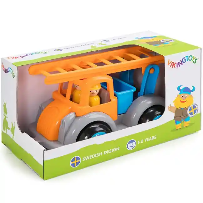 Camión Bomba 28 Cm Con 2 Figuras