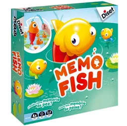 Juego De Mesa. Juego De Memoria. Memo Fish