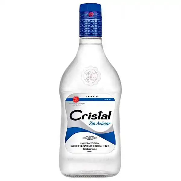 Aguardiente Cristal Sin Azucar 750ml