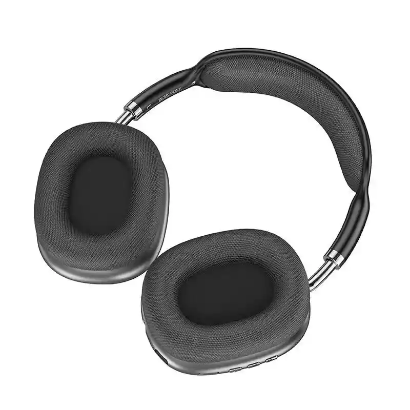 Audifonos De Casco Bo22 Con Microfono Y Cancelacion De Ruido Con Bluetooth, Microsd (128mbdo 32gb)negro