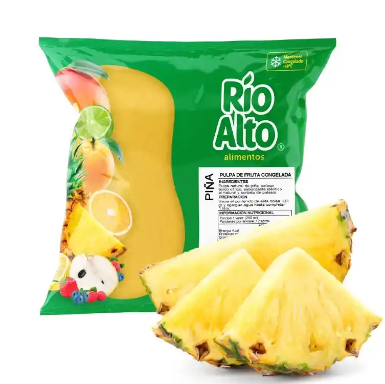 Pulpa De Piña 5x1 Marca Rio Alto